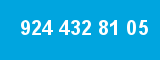 924 432 81 05